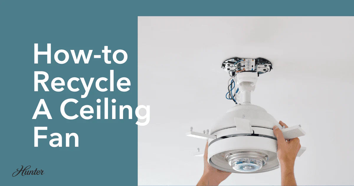 Earth Day 2025: How to Recycle A Ceiling Fan