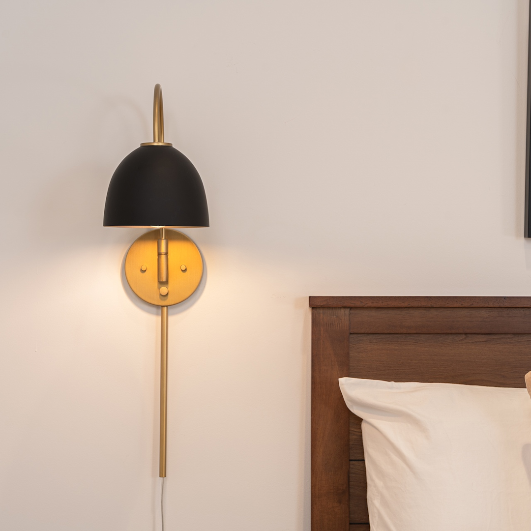 Erling 1 Light Large 7 Inch Pin up Sconce