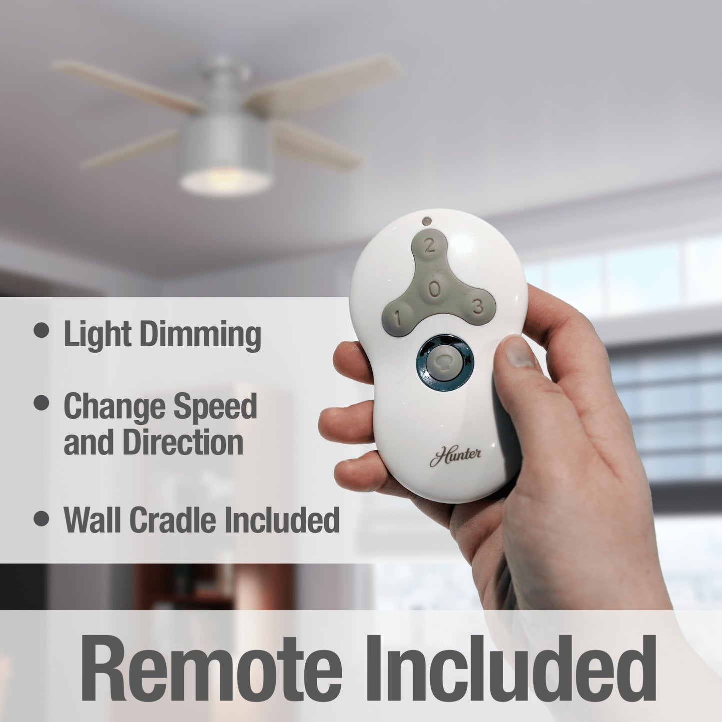 Cranbrook Low Profile with Light 52 inch