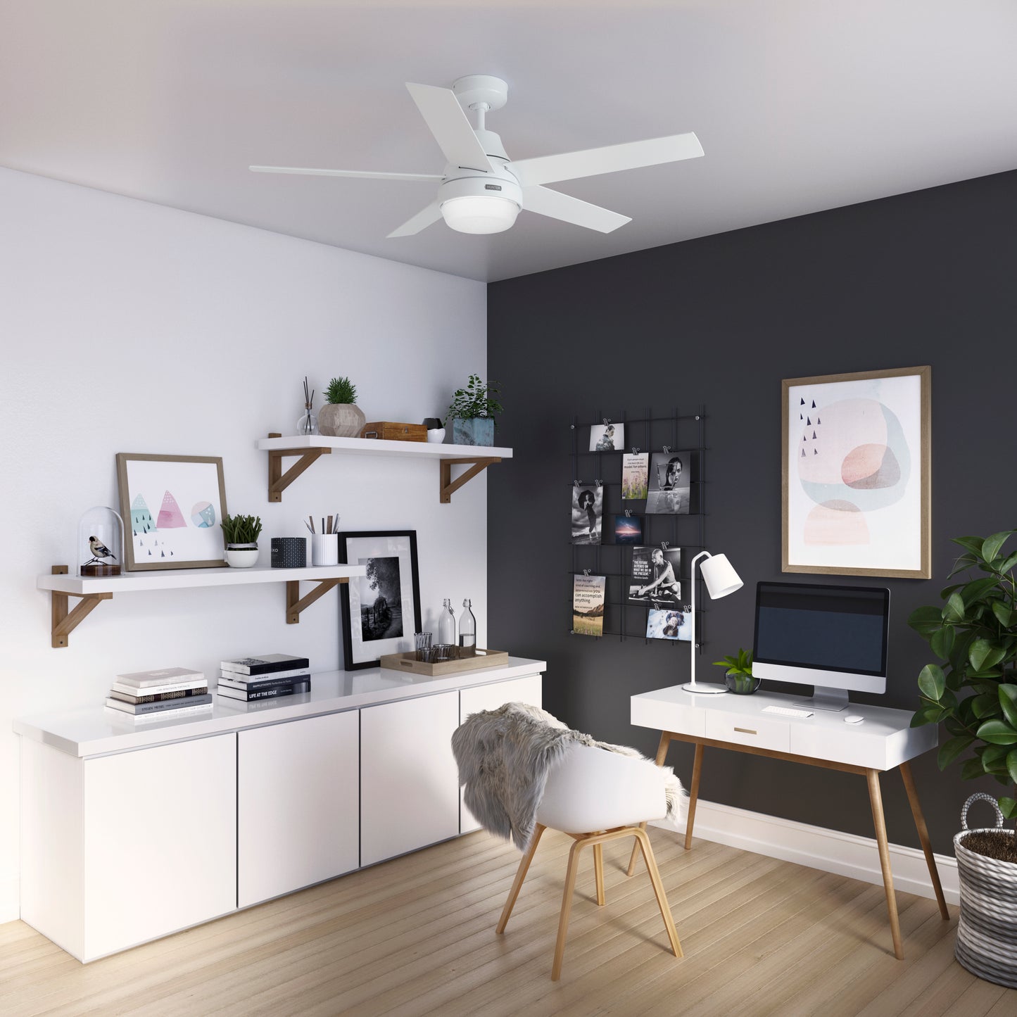 Aerodyne SMART FAN with LED Light 52 inch