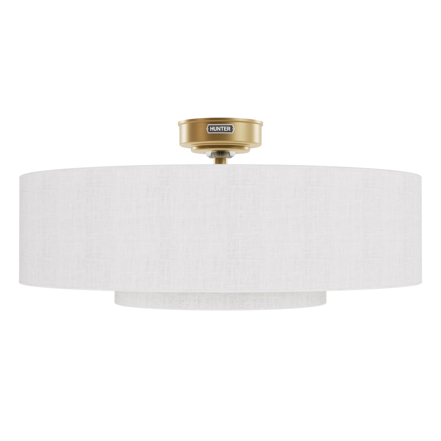 Brookside Jasmine Roth Indoor Fandelier with LED Light 30 inch with remote