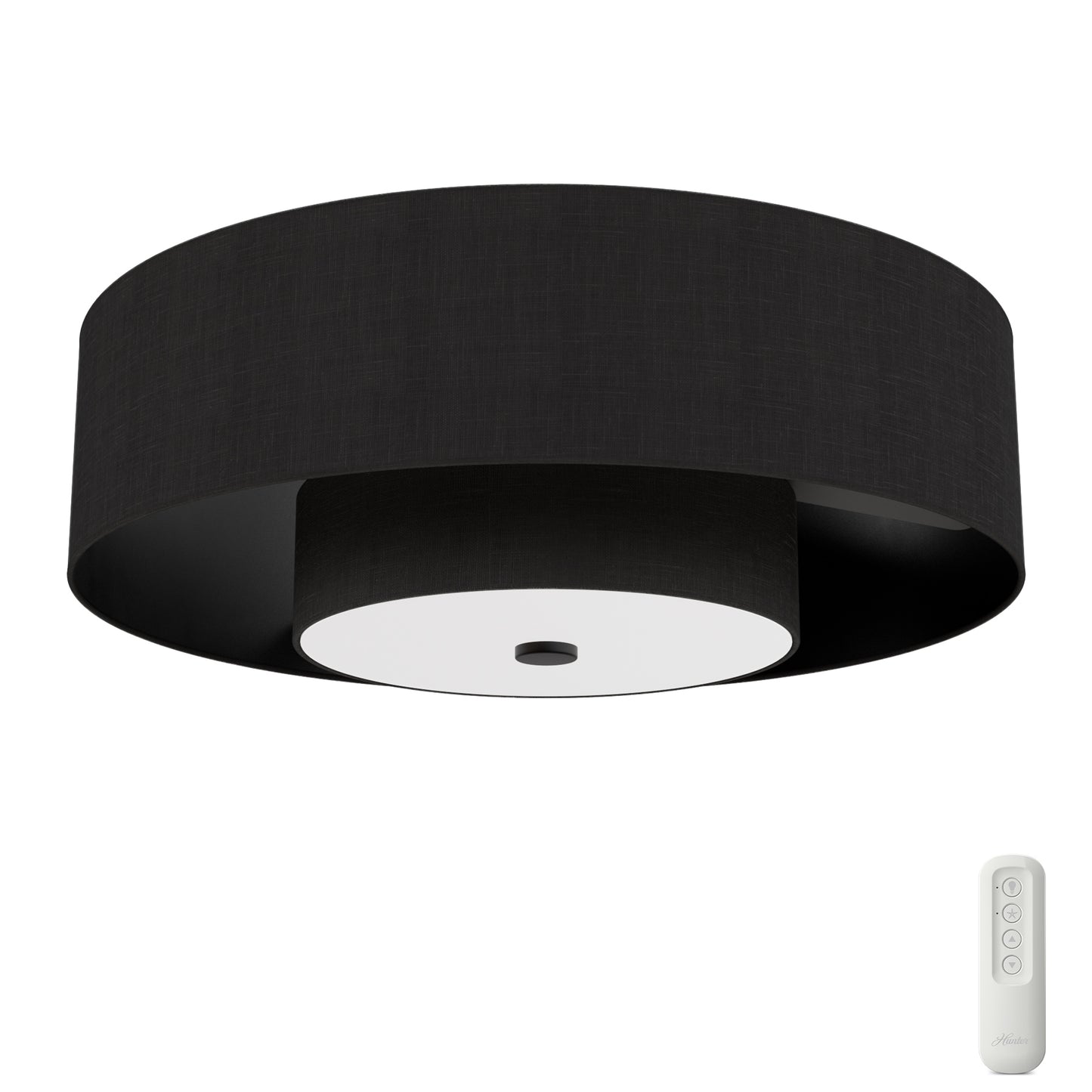Brookside Jasmine Roth Indoor Fandelier with LED Light 30 inch with remote