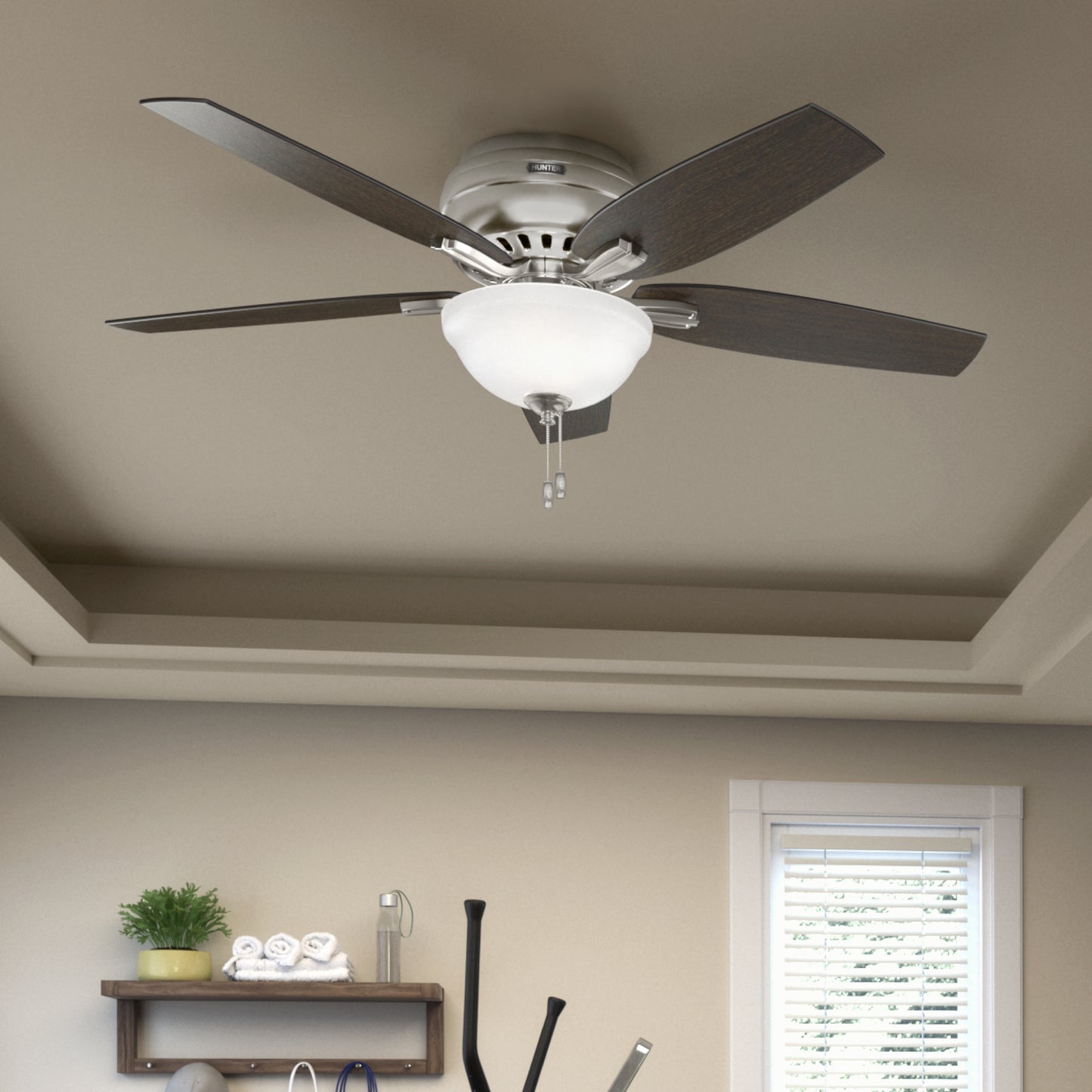 Newsome Low Profile with Light 52 inch