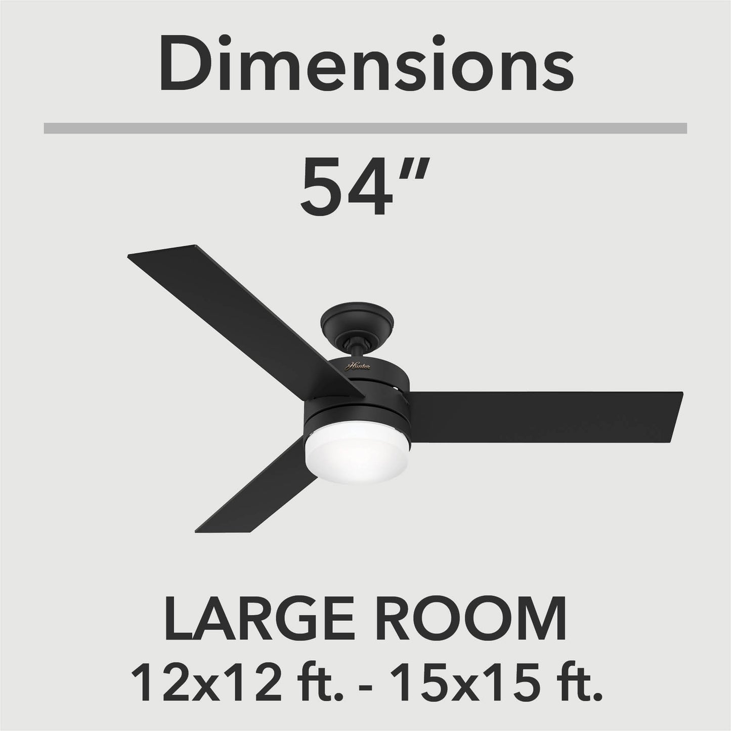 Exeter with Light 54 inch