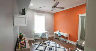 How to add a pop of color to your room