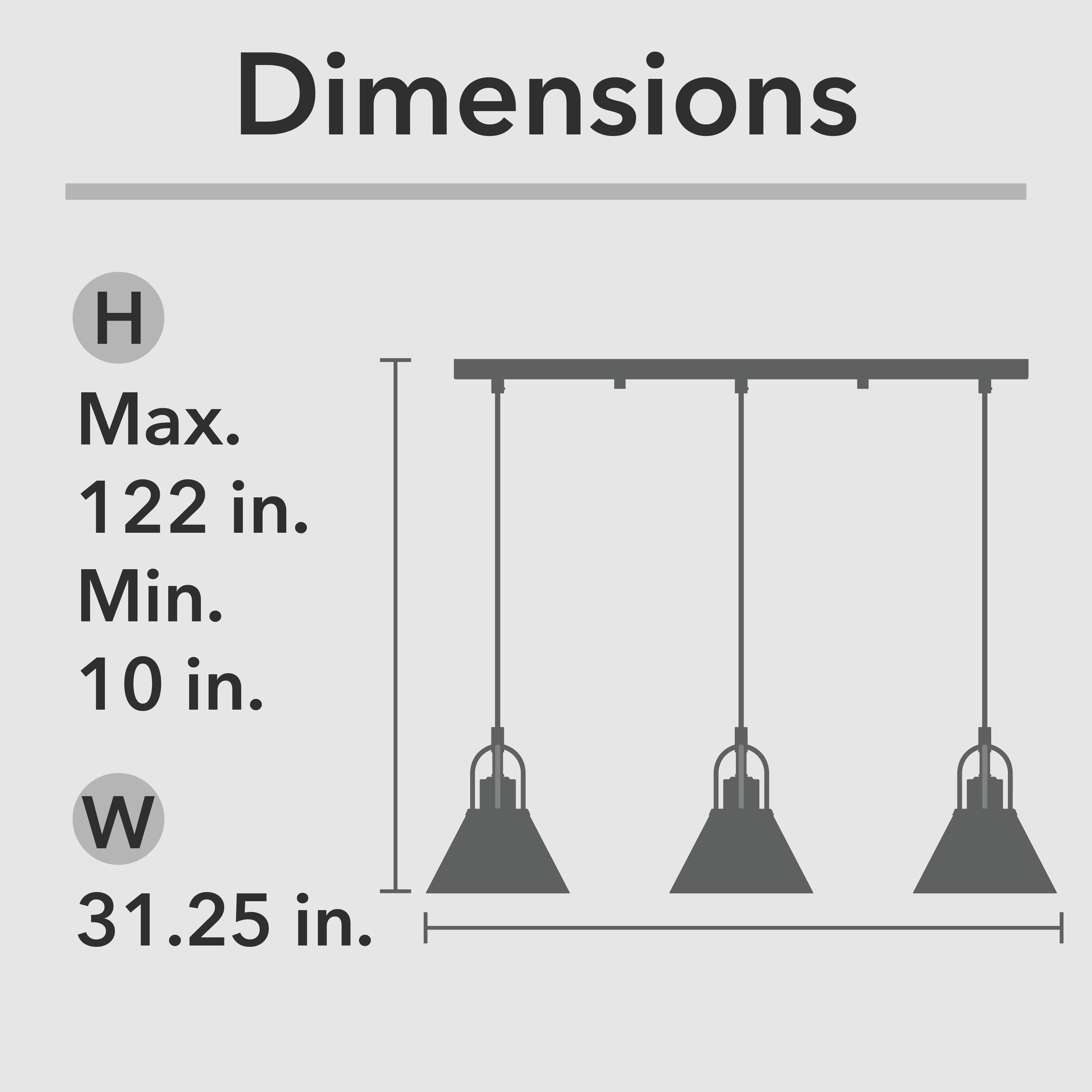 Carrington Isle 3 Light Linear Cluster