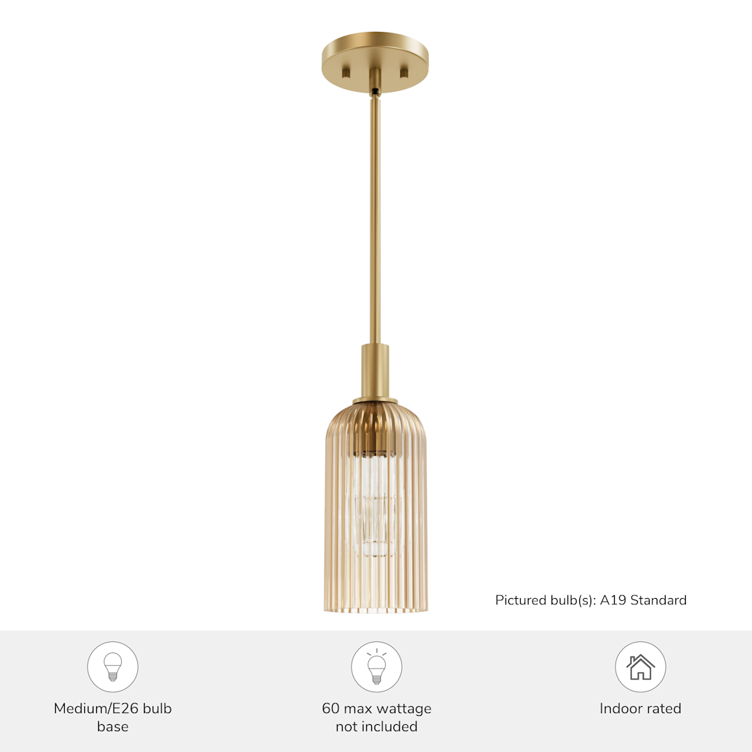 Beverly Glen Jasmine Roth 1 Light Mini 4 Inch Pendant