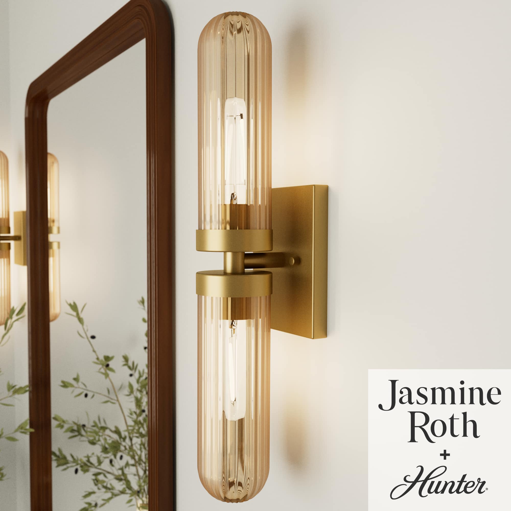 Beverly Glen Jasmine Roth 2 Light Medium 24 Inch Bath Vanity Sconce