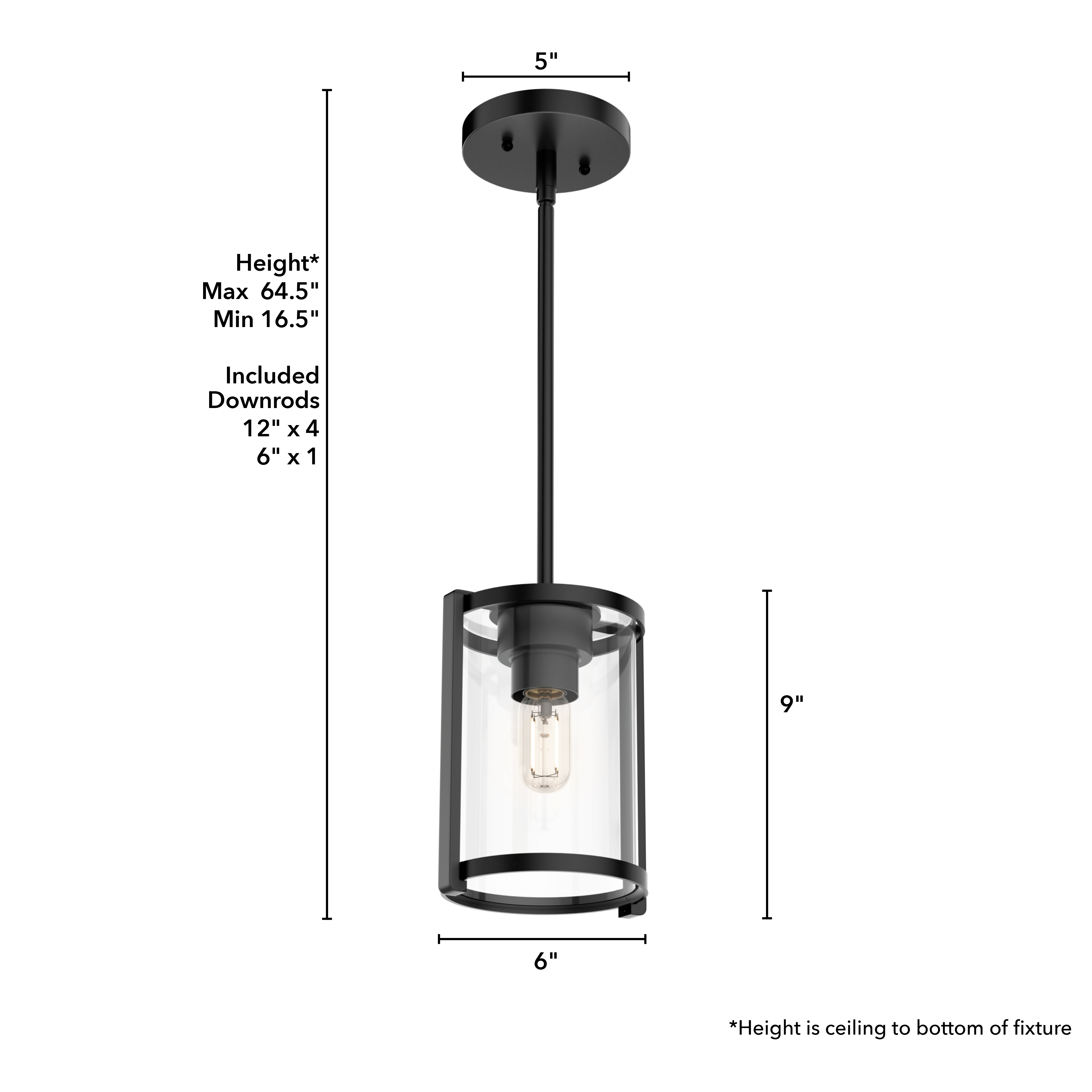 Astwood 1 Light Mini Pendant