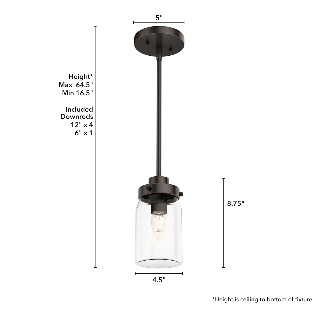 Devon Park 1 Light Mini Pendant