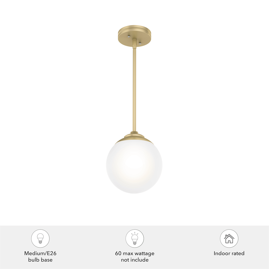 Hunter Hepburn 1 Light Mini Pendant