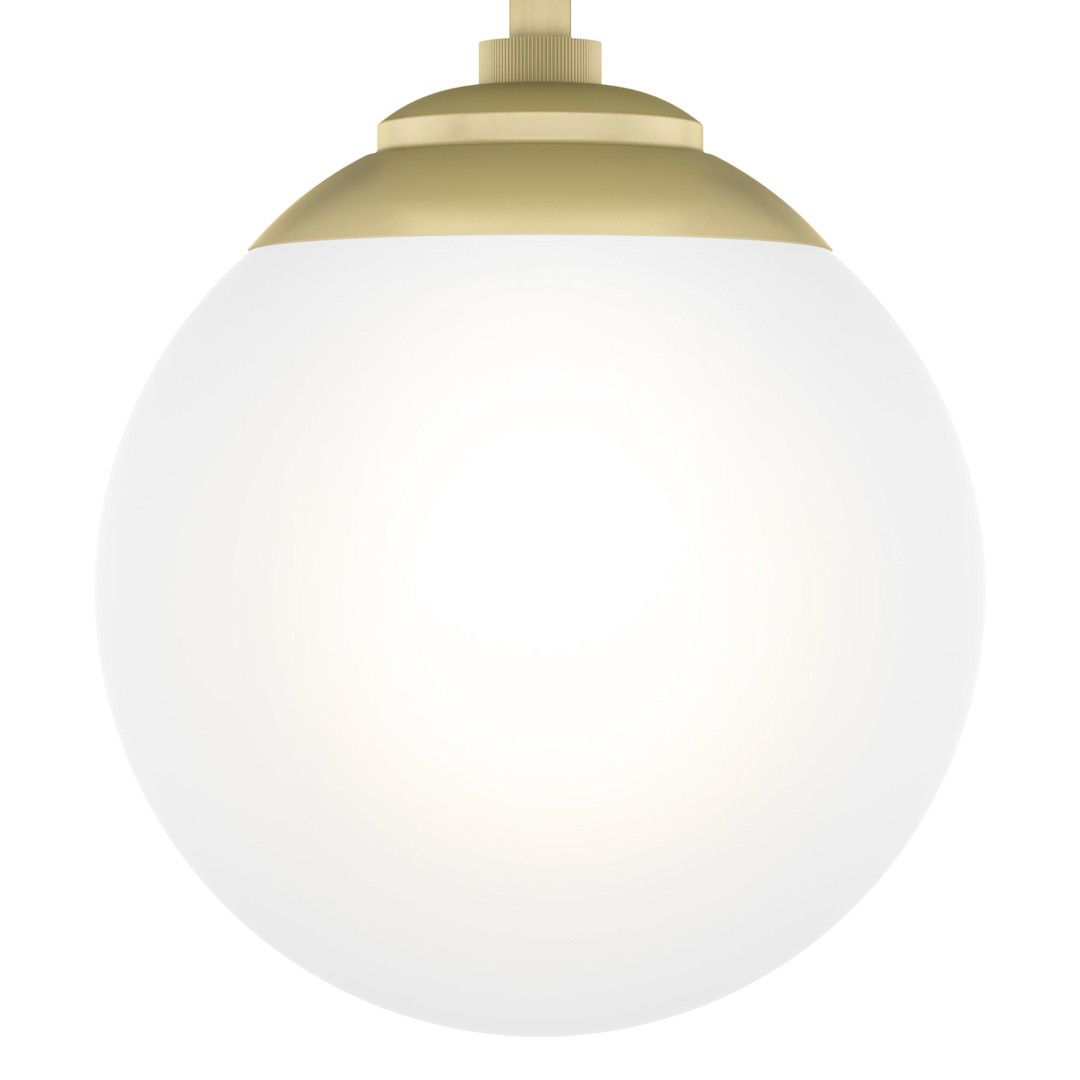 Hunter Hepburn 1 Light Semi-Flush Mount