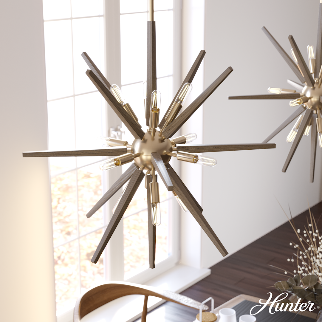 Hunter Jupiter Star Pendant 24 Inch