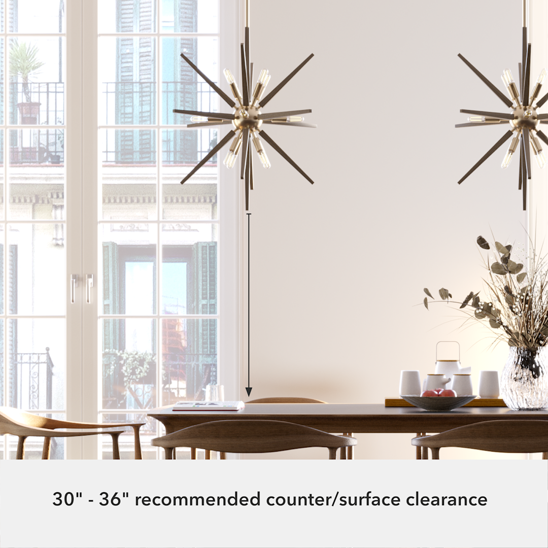 Hunter Jupiter Star Pendant 24 Inch