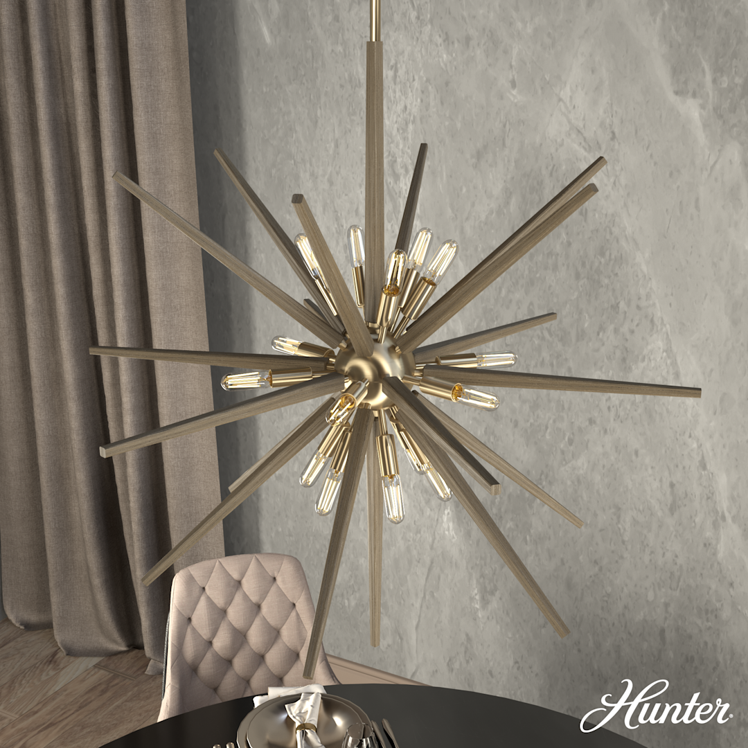 Hunter Jupiter Star Pendant 30 inch