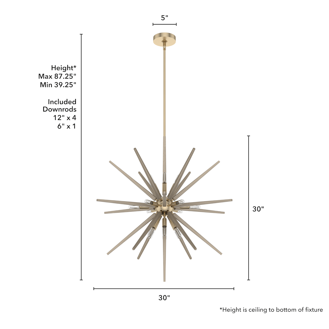Hunter Jupiter Star Pendant 30 inch