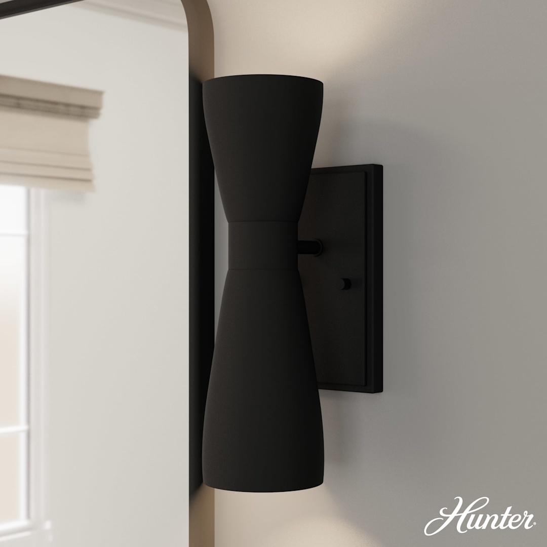 Hunter Zola Up and Down 2 Light Sconce