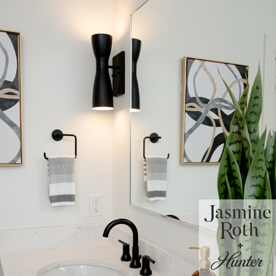 Hunter Zola Up and Down 2 Light Sconce