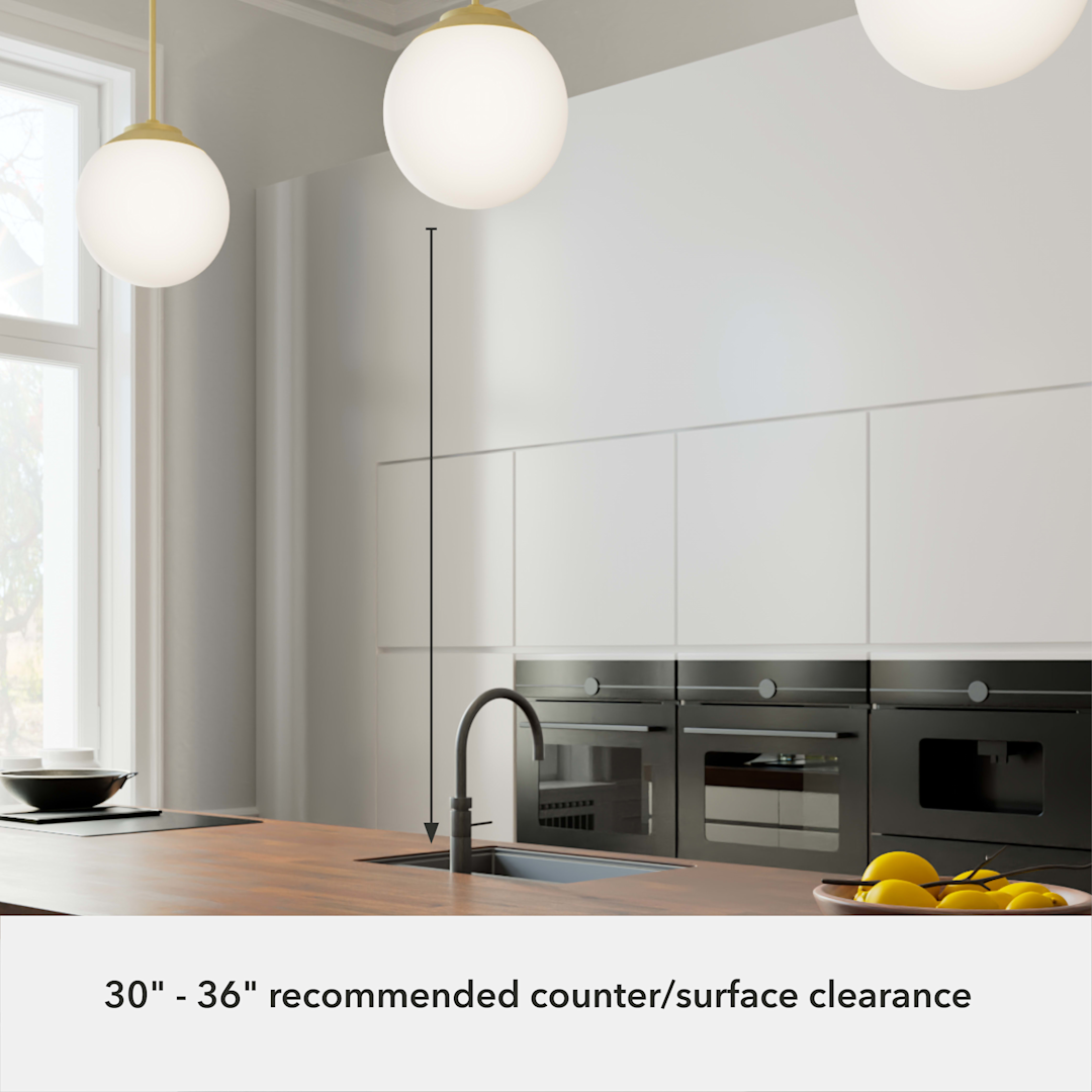 Hunter Hepburn 12 Inch Diameter Pendant