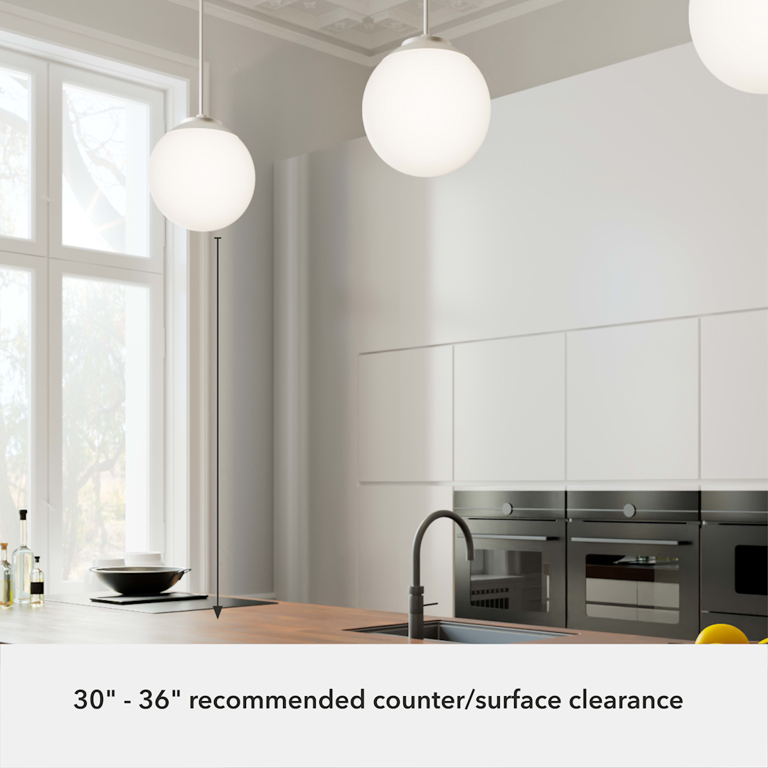 Hunter Hepburn 12 Inch Diameter Pendant