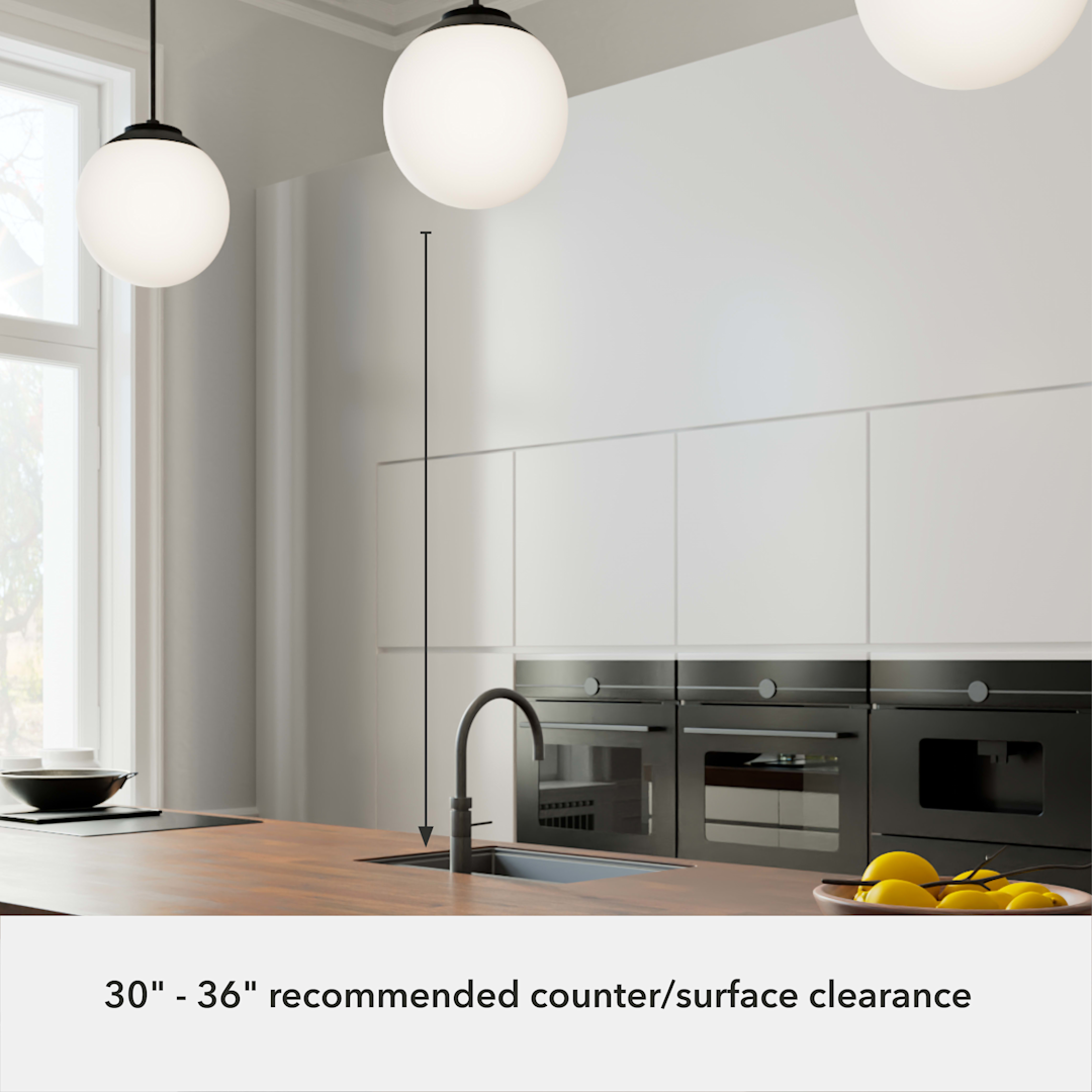 Hunter Hepburn 12 Inch Diameter Pendant