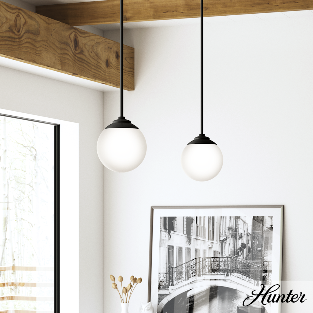 Hunter Hepburn 1 Light Mini Pendant