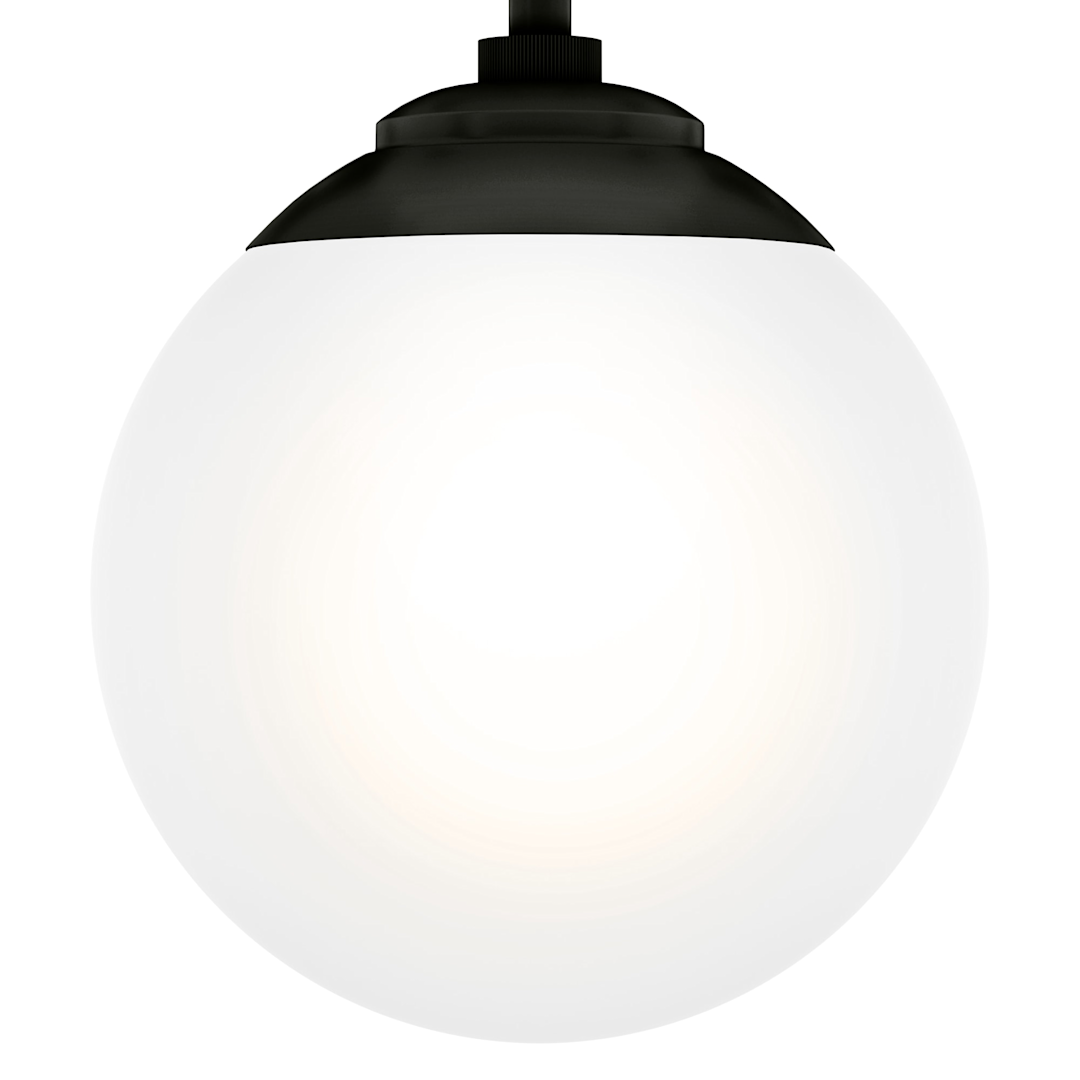 Hunter Hepburn 1 Light Semi-Flush Mount