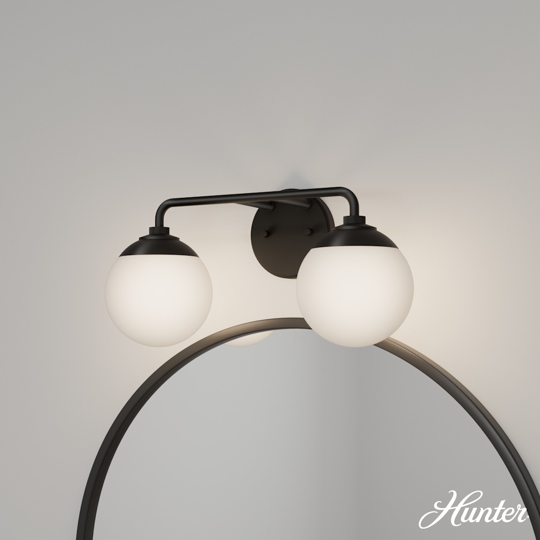Hunter Hepburn 2 Light Vanity