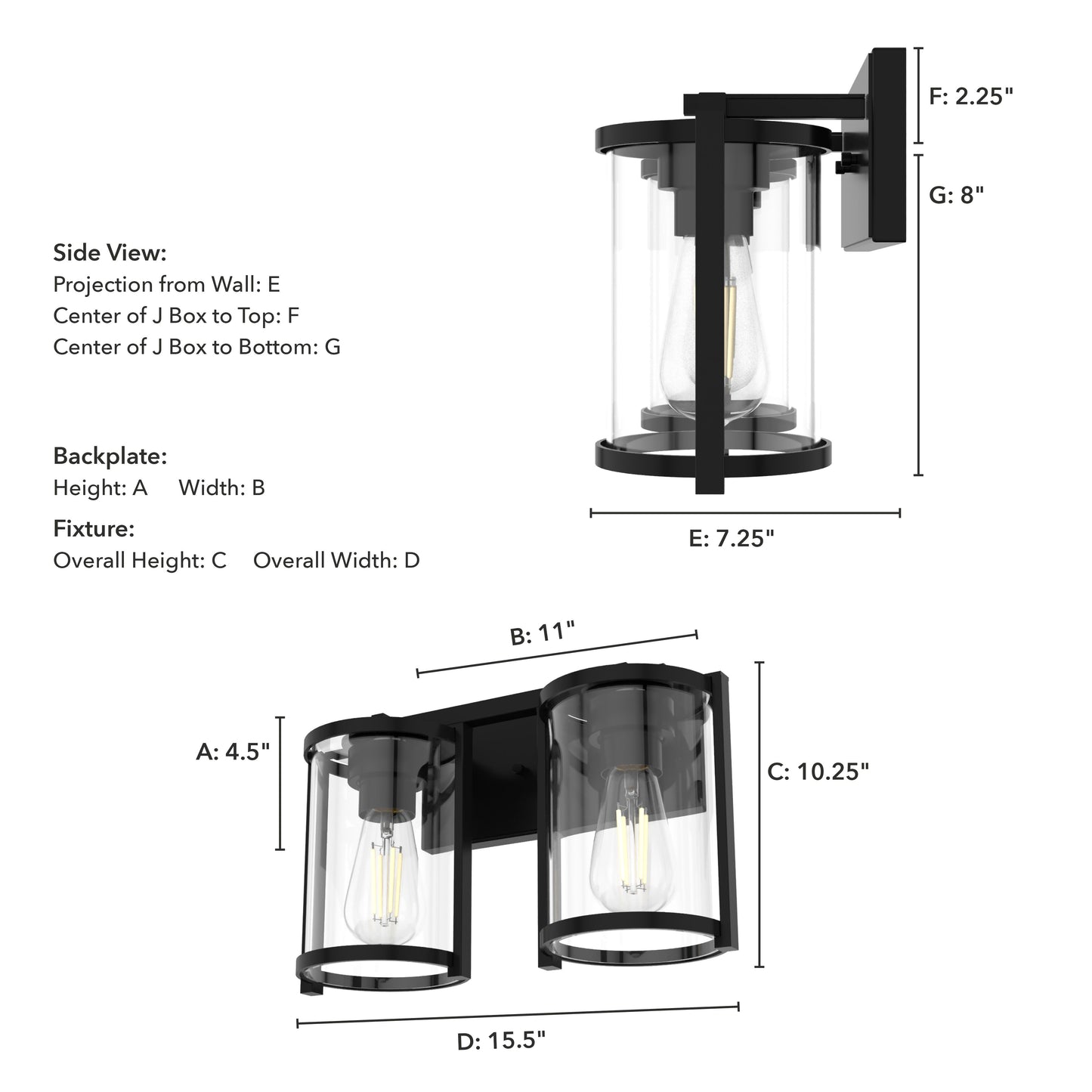 Astwood 2 Light Vanity