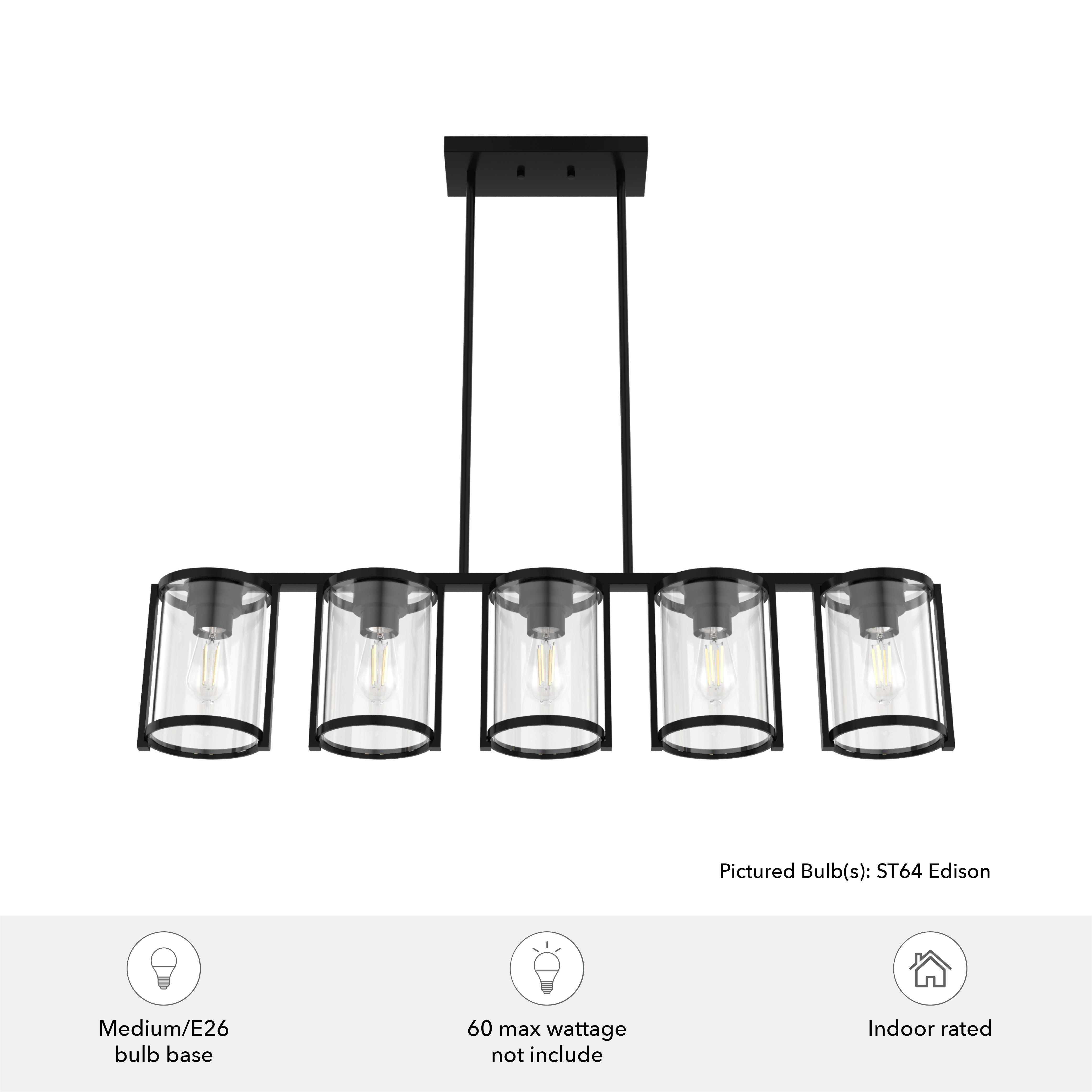 Astwood 5 Light Linear Chandelier
