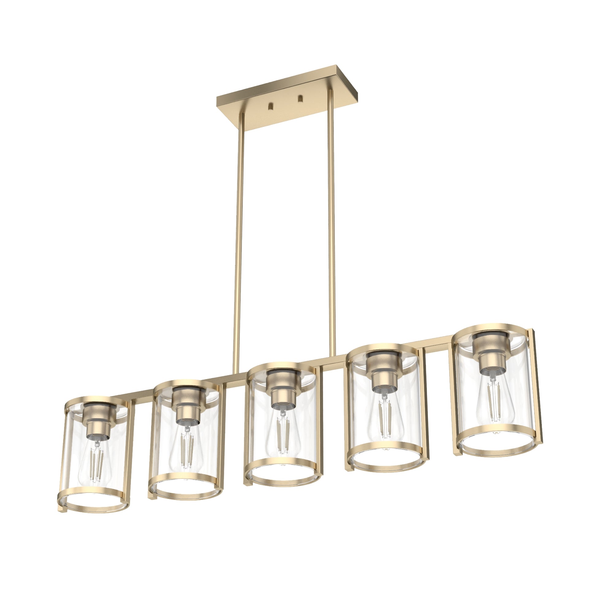 Astwood 5 Light Linear Chandelier