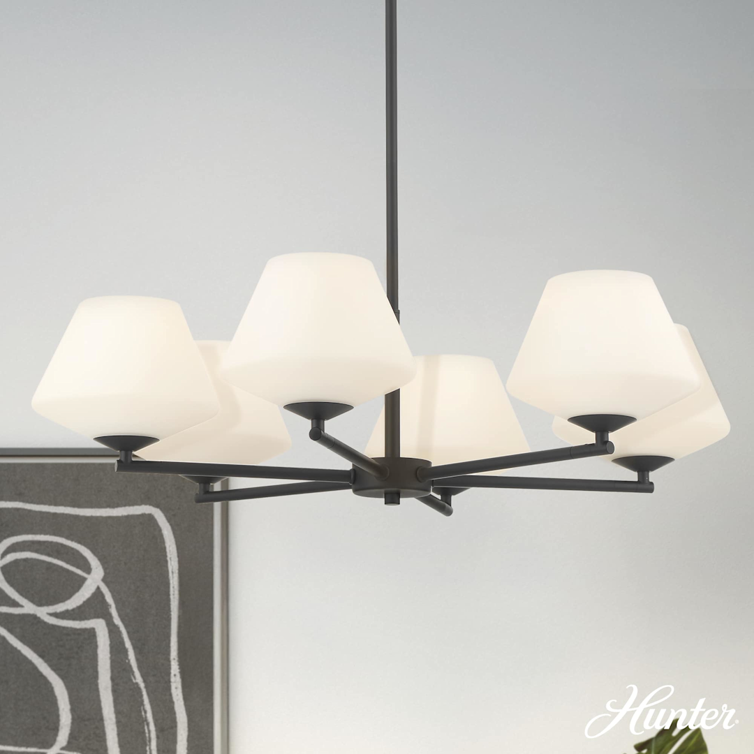 Celestial Valley 6 Light Medium 27 Inch Chandelier