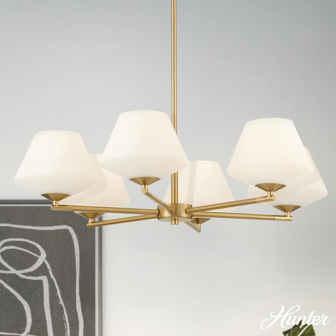 Celestial Valley 6 Light Medium 27 Inch Chandelier