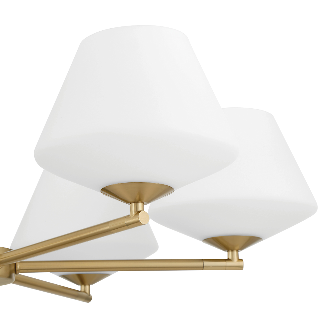 Celestial Valley 6 Light Medium 27 Inch Chandelier