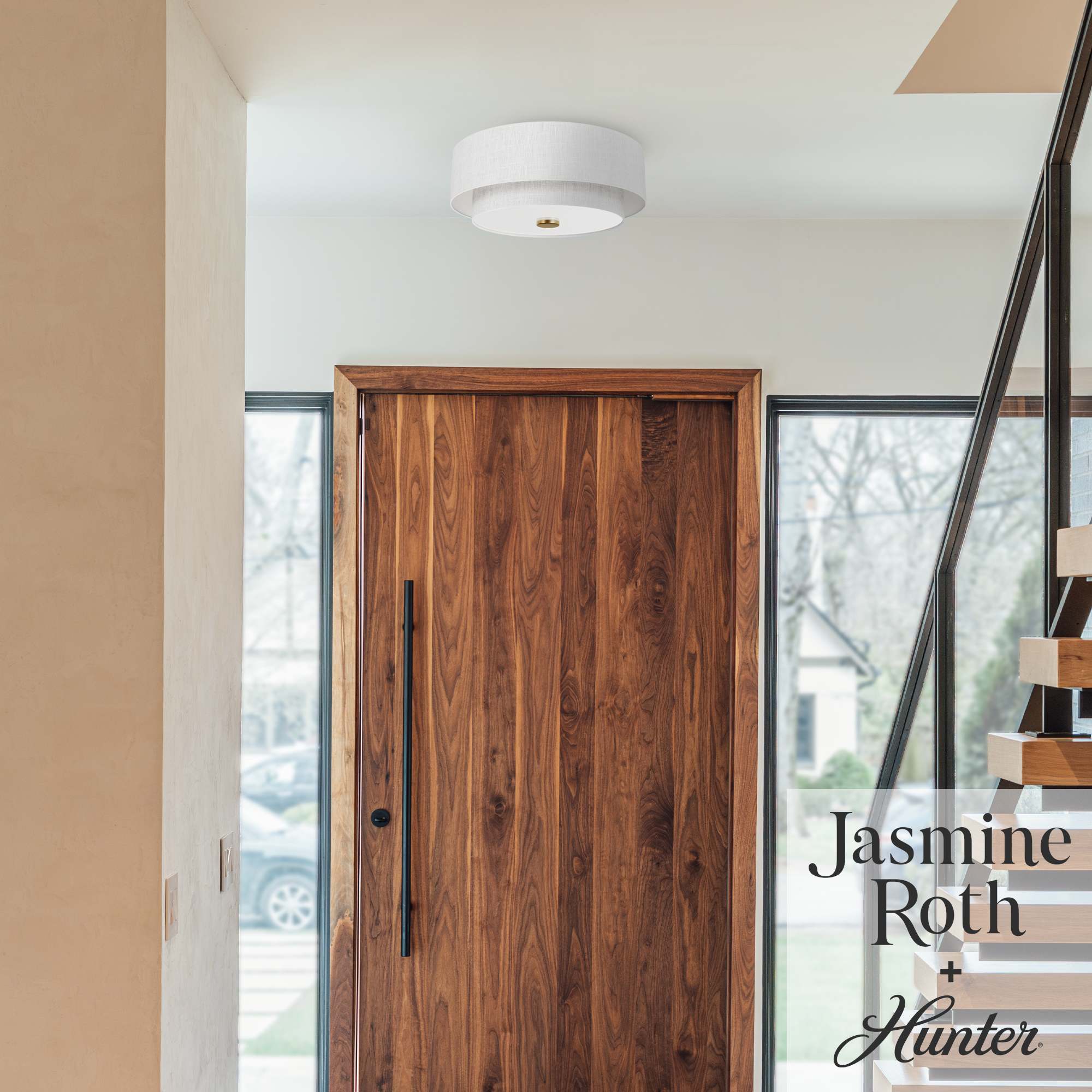 Brookside Jasmine Roth 2 Light Medium 13 Inch Flush