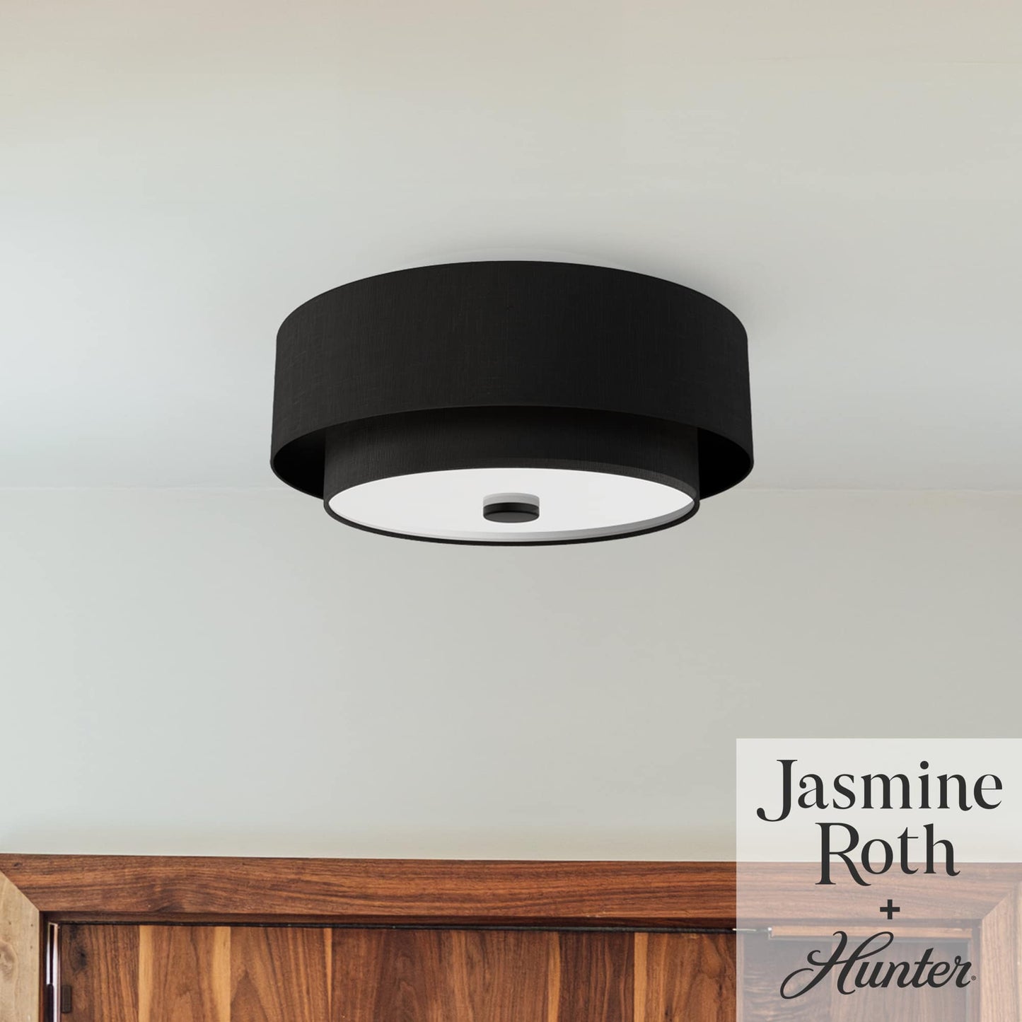 Brookside Jasmine Roth 2 Light Medium 13 Inch Flush