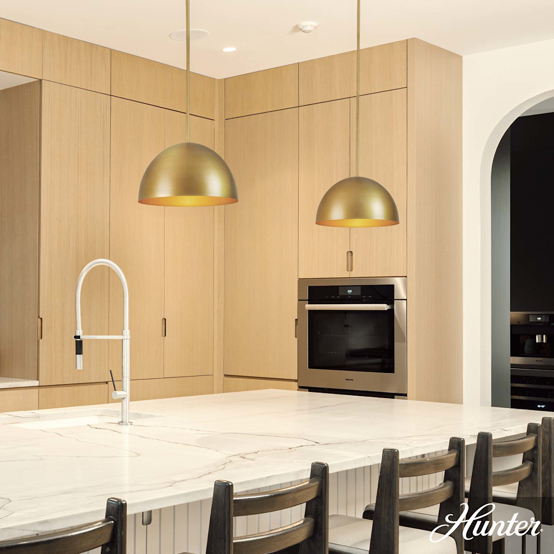 Hunter Erling 1 Light Medium 14 Inch Pendant