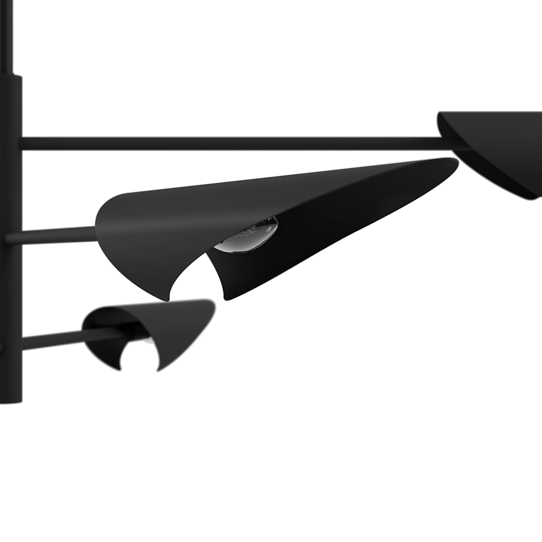 Hunter Merian 6 Light Large 60 Inch Chandelier