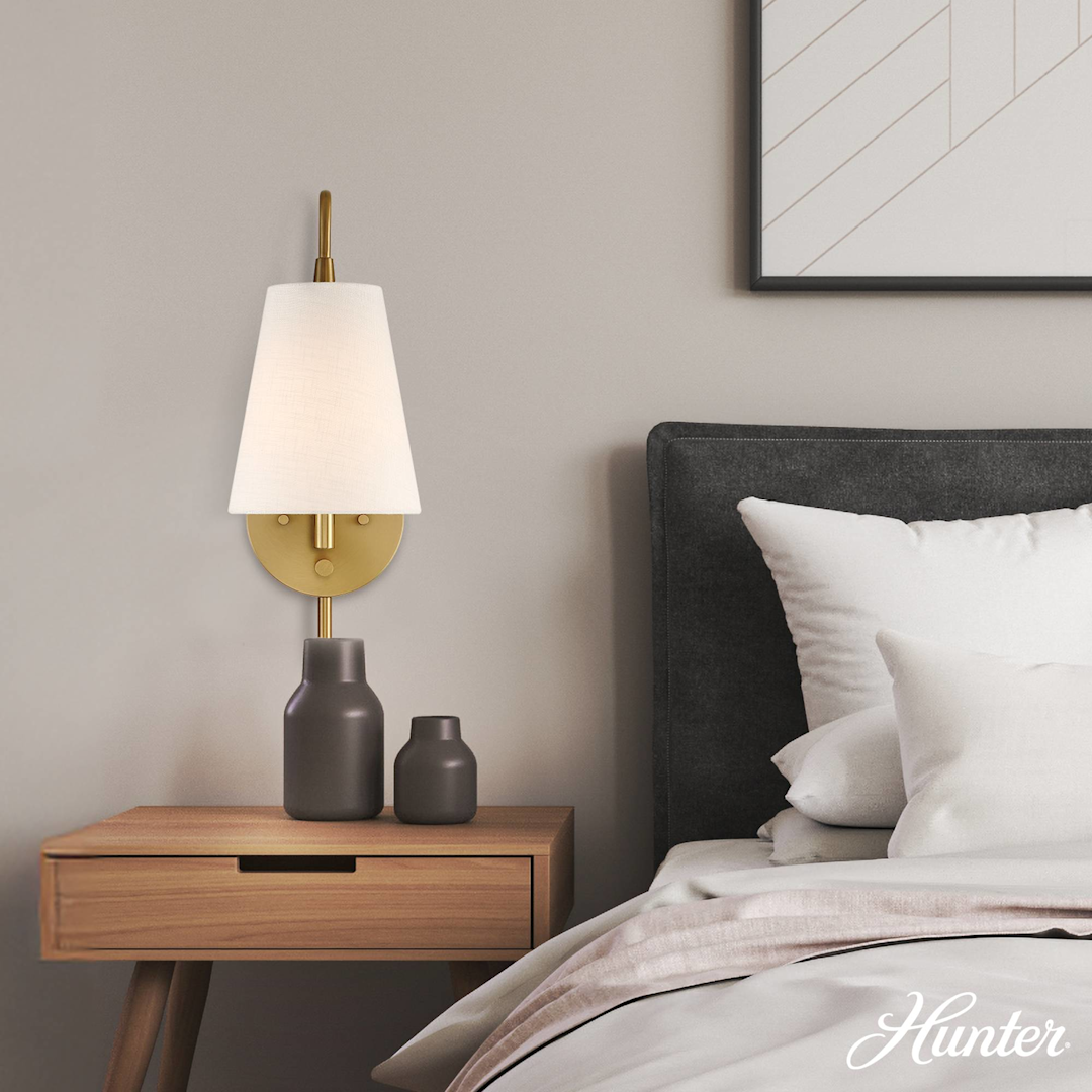 Hunter Valley Park 1 Light Large 6 Inch Pin up Sconce