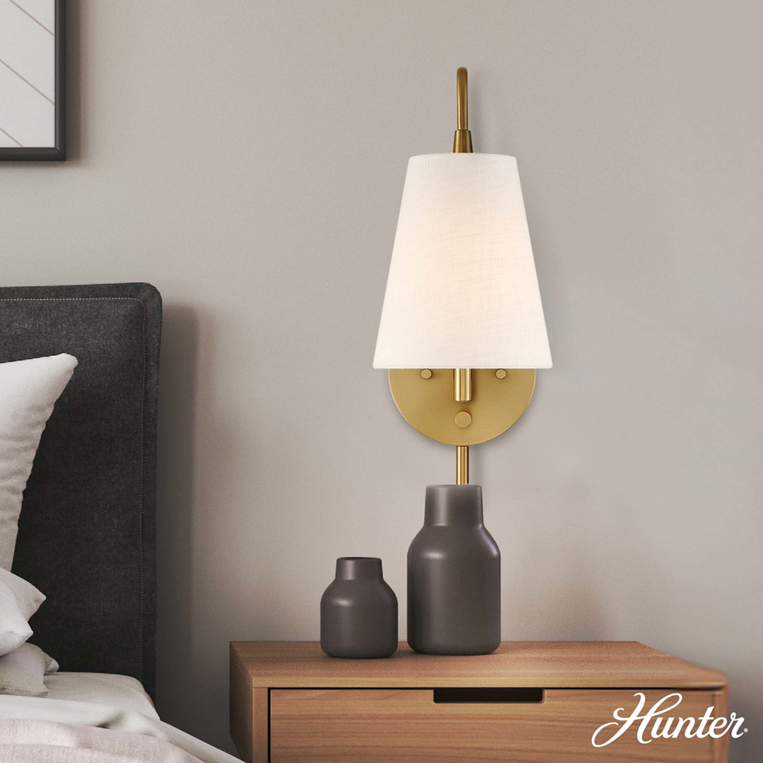 Hunter Valley Park 1 Light Large 6 Inch Pin up Sconce