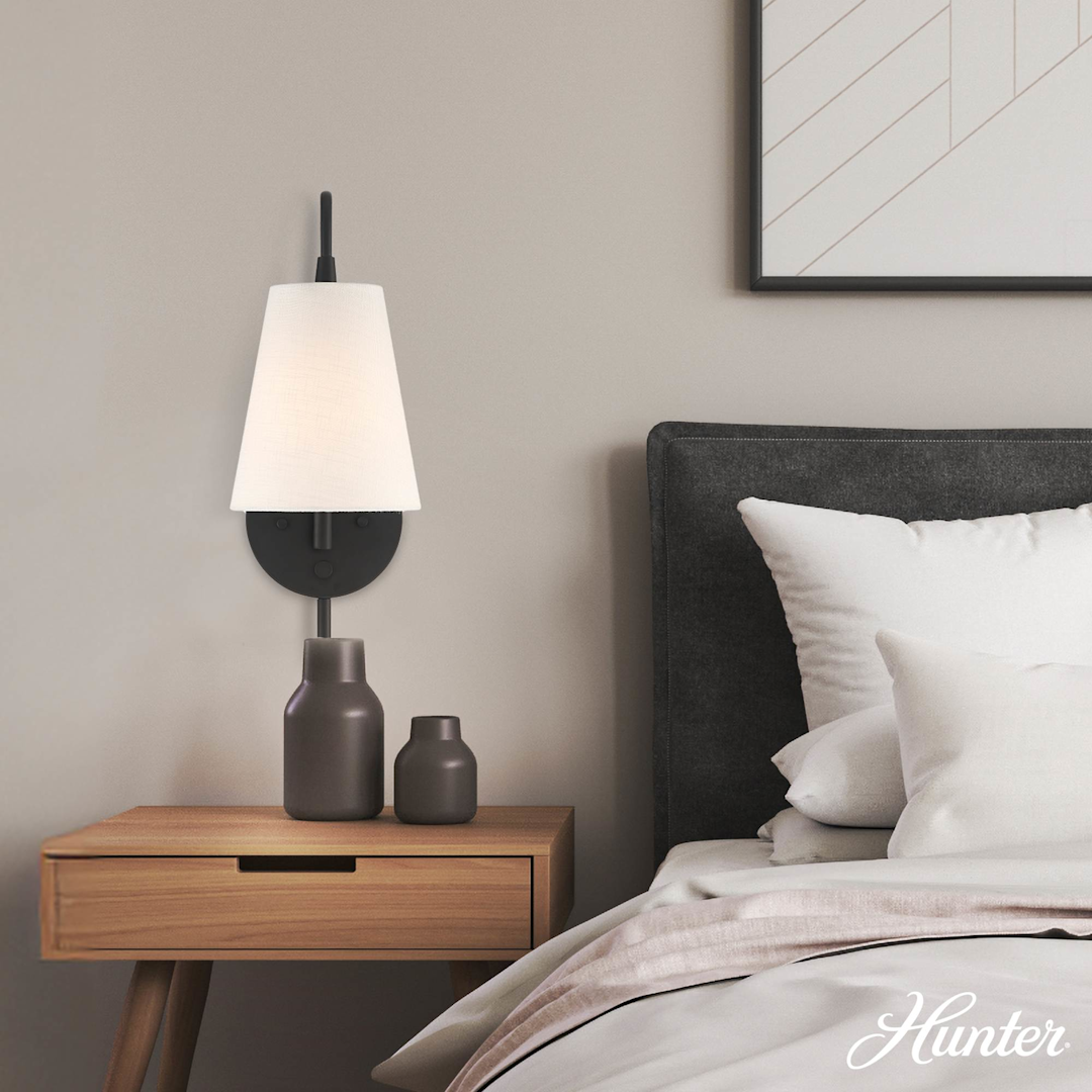 Hunter Valley Park 1 Light Large 6 Inch Pin up Sconce