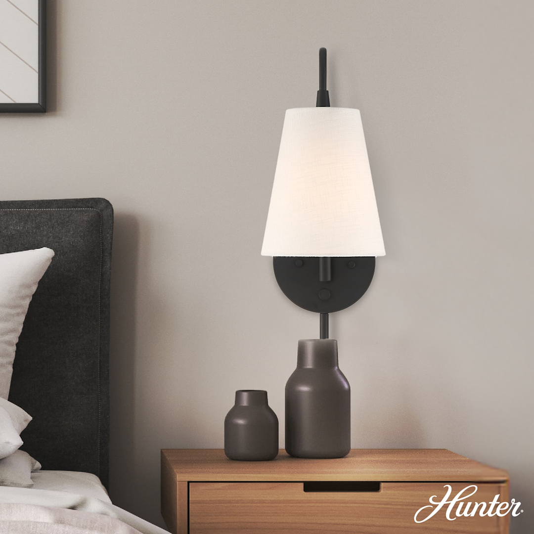 Hunter Valley Park 1 Light Large 6 Inch Pin up Sconce