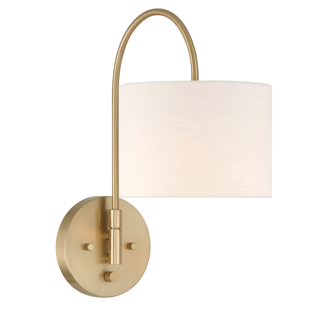 Hunter Horizon 1 Light Large 8 Inch Pin up Sconce