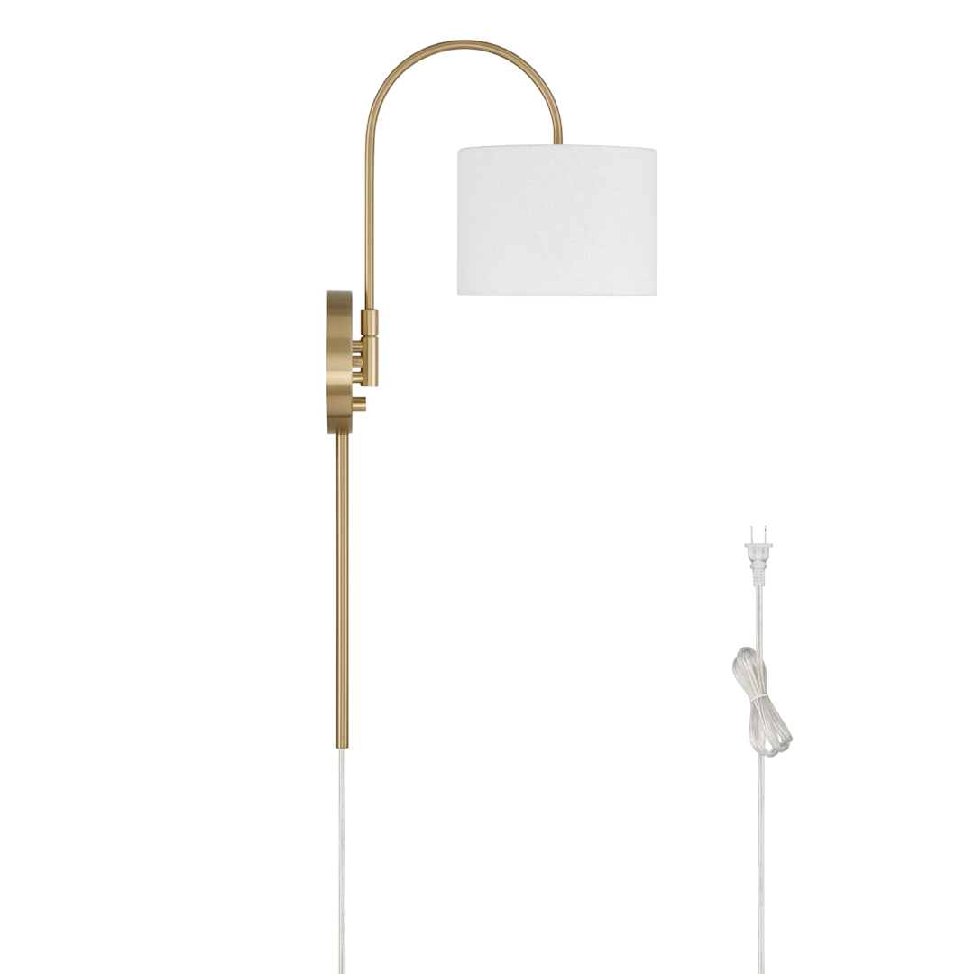 Hunter Horizon 1 Light Large 8 Inch Pin up Sconce