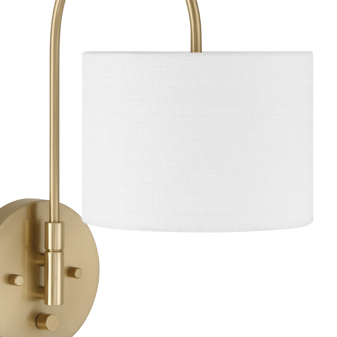 Hunter Horizon 1 Light Large 8 Inch Pin up Sconce