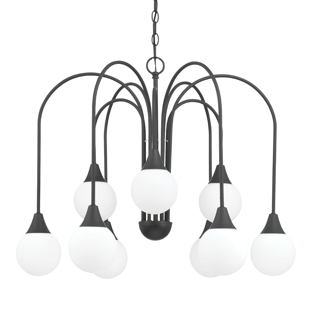 Hunter Valadon 9 Light Large 30 Inch Chandelier