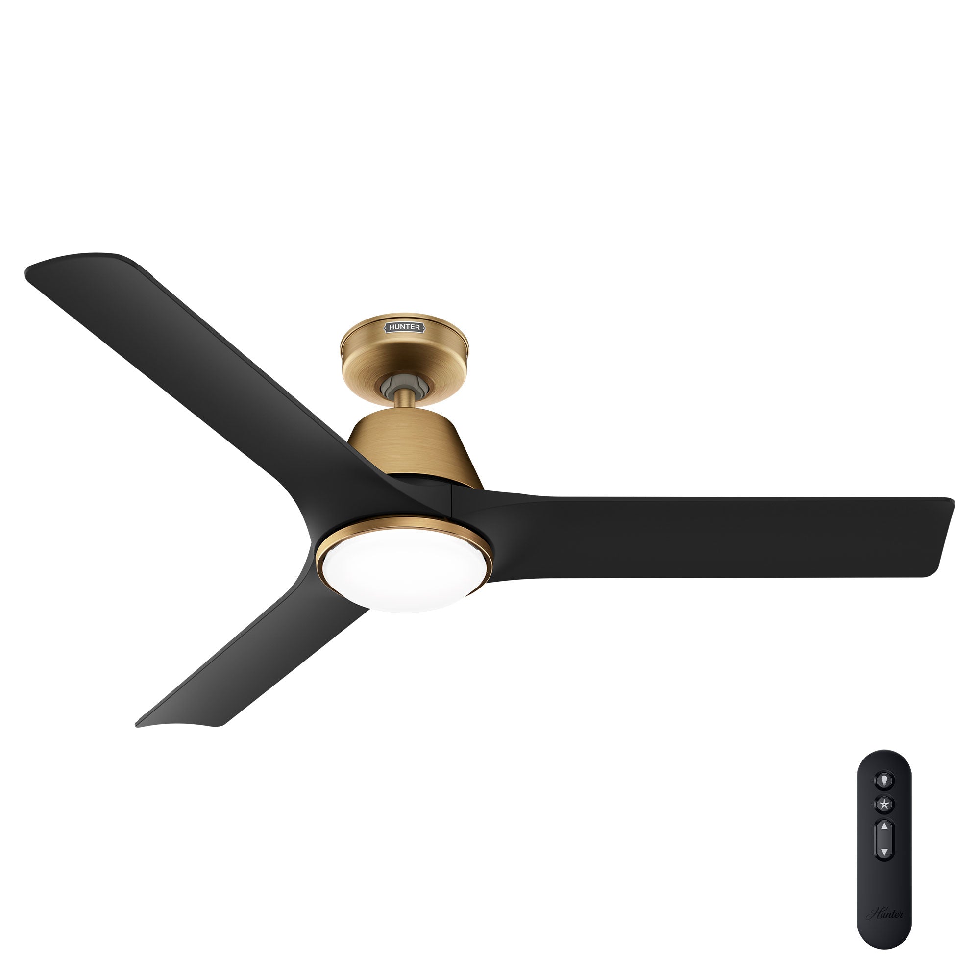 Aeronaut Outdoor Smart Fan with LED Light 52 inch with Remote DC Motor