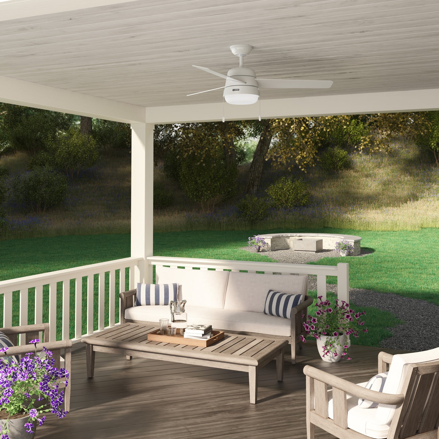 Aker Outdoor with LED Light 52 inch