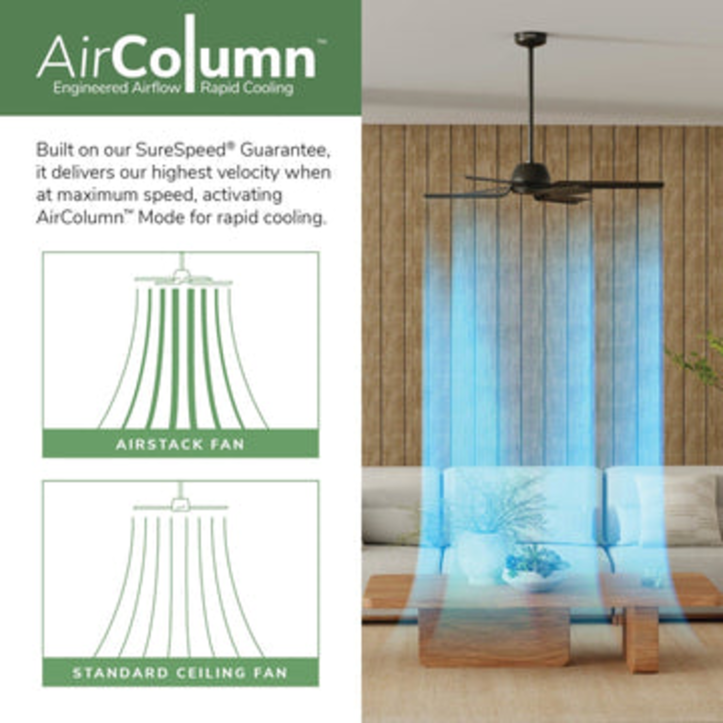 AirStack Outdoor Energy Star with Remote 52 inch