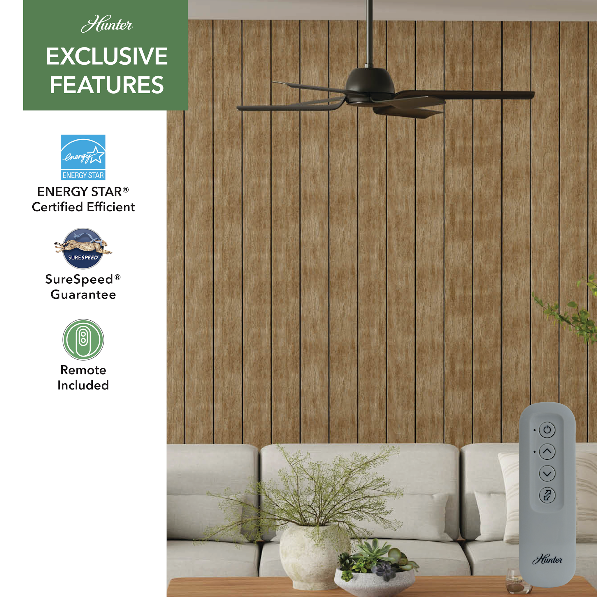 AirStack Outdoor Energy Star with Remote 52 inch